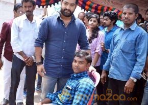 Jr NTR's Janatha Garage Working Stills photo 4