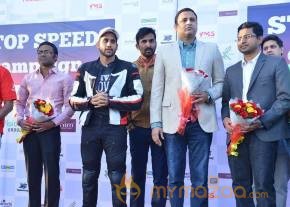 NAGA CHAITANYA AT STOP SPEED CAMPAIGN photo 17
