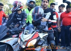 NAGA CHAITANYA AT STOP SPEED CAMPAIGN photo 7