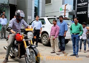 Naga Chaitanya's New Bike Photo Gallery photo 2
