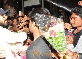 Ram Charan at Shamshabad Airport photo 2