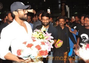Ram Charan at Shamshabad Airport photo 8