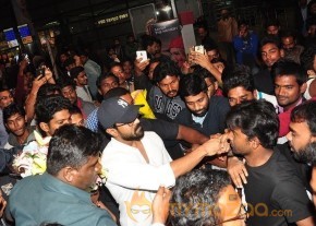 Ram Charan at Shamshabad Airport photo 5