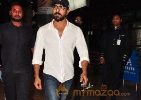 Ram Charan at Shamshabad Airport photo 11