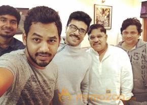 Ram Charan Latest Pic From The Sets Of 'Dhruva' photo 2