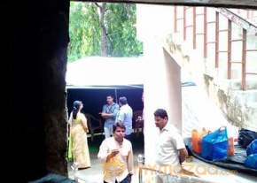 Ram Charan With Fans Latest Photos From The sets of 'Dhruva' photo 4