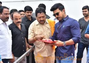 Ramcharan Latest Stills With Fans