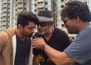 Working Still: Jagapathi Babu, Kalyan Ram, Puri Jagannath movie Latest pic