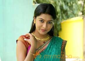 Akshatha Langa Voni Saree Photoshoot