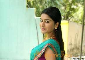 Akshatha Langa Voni Saree Photoshoot photo 4