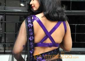 Alekhya Violet Color Half Saree Stills photo 4