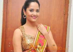 Anasuya Photoshoot At Cheekati Rajyam First Look Launch 