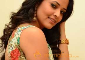  Anasuya Pink Saree Photoshoot  photo 17