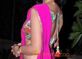  Anasuya Pink Saree Photoshoot  photo 16