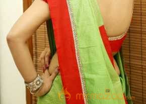  Anchor Anasuya Green Saree Photoshoot  photo 5