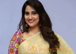 Anchor Manjusha Latest Photos in Saree