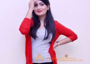 Angie James Photoshoot In Red Dress photo 6