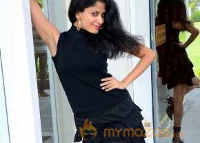  Anukriti Govind Sharma Beautiful Photoshoot In Black Dress  photo 3