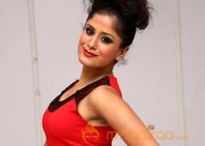 Anukriti Govind Sharma Photo Shoot Red Color Sleeveless Top 