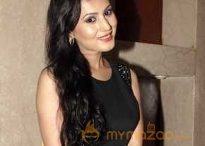  Anusmriti Sarkar Beautiful In Mini Black Dress  photo 4