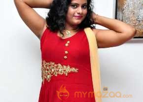 Asha Chowdary Photoshoot At Red Alert Movie Audio Launch