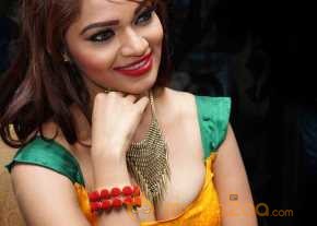 Ashwini Latest Yellow Dress Stills photo 2