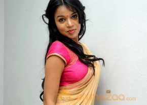 Bhavya Sri Cream Color Half Saree Pics photo 8