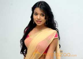 Bhavya Sri Cream Color Half Saree Pics photo 10