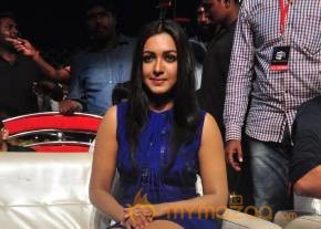 Catherine Tresa Stills At Sarrainodu Movie Blockbuster Function