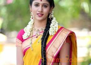 Chandini Chowdary Beautiful Saree Images photo 9