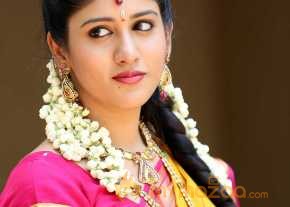Chandini Chowdary Beautiful Saree Images photo 3