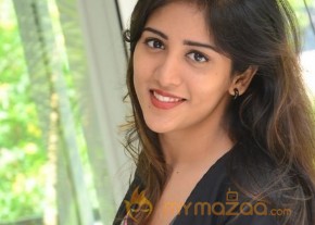 Chandini Chowdary Hot Black Dress Glam photo 9