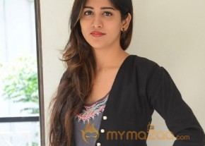 Chandini Chowdary Hot Black Dress Glam photo 5