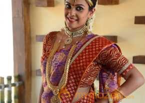 Chandini Tamilarasan Bridal Saree Photos photo 6