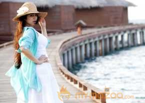 Charmi Kaur Beach Photoshoot photo 7