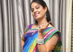 Chitralekha Beautiful Saree Pics photo 6