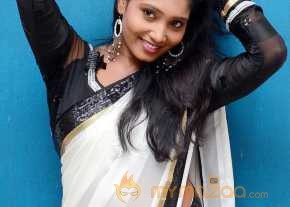  Eesha Black And  White Saree Pics  photo 13