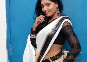  Eesha Black And  White Saree Pics  photo 15