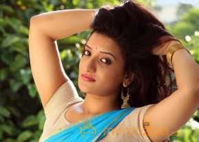 Janani Saree Stills