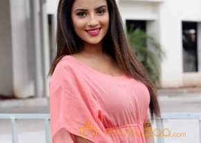 Jyotii Sethi Photoshoot On Pink Frock photo 2