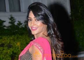  Kesha Khambhati Beautiful Pink Saree Pics  photo 2