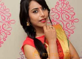 Khenisha Chandran Wearing Kanchivaram Collections photo 2