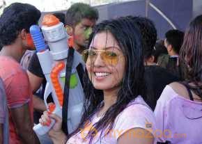  Komal Jha Celebrates Holi  photo 4