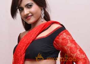  Lezlie Black Red Half Saree Stills  photo 6