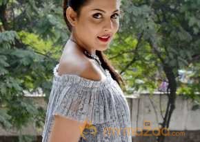  Madhu Shalini Cheekati Rajyam Movie Interview Stills 