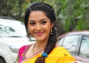 Mehrene Kaur Pirzada Saree Stills  photo 6