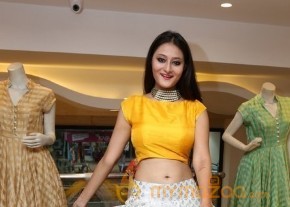Nilofer Sexy Navel Hot Yellow Dress Pics photo 20