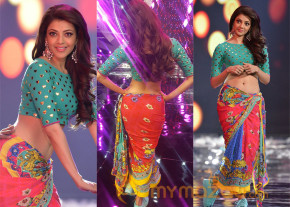 Photo Story: Kajal shows only Midriff for now!