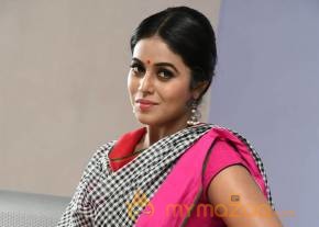 Poorna in Pink Dress  photo 8