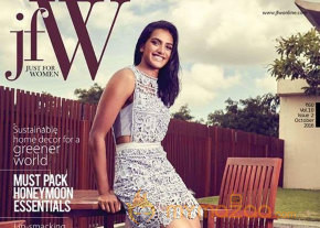 PV Sindhu on JFW Cover